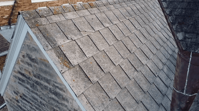 roof with asbestos