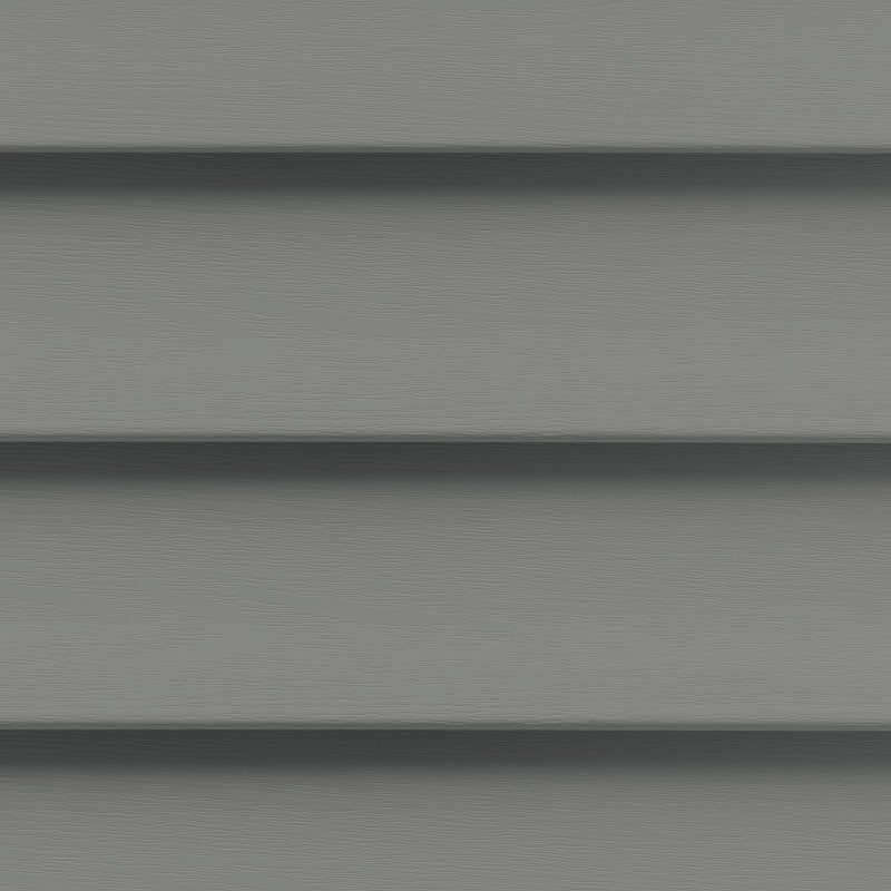 CertainTeed light gray siding installation by local roofing company